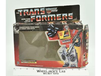 Blaster Box Only 1985 Action Figure Vintage Hasbro G1 Transformers