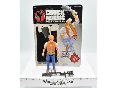 Chuck Norris Complete Undercover Agent Karate Kommandos 1986 Kenner Vintage