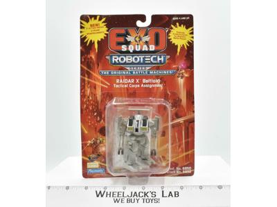 Raidar X Battloid Exo Squad Robotech MOSC 1994 Playmates NEW MOSC