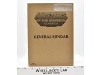 General Sundar w/Mailer MOSC He-Man Masters of the Universe MOTU Classics 2016