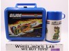 G.I. Joe Plastic Lunch Box w/ Thermos 1988 Hasbro Aladdin Brand Vintage