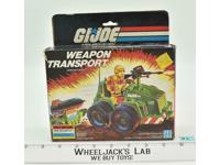 Weapon Transport #1 With Box GI Joe 1985 Action Figure Vintage