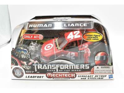 Lead Foot &amp; Sergeant Detour MISB Transformers Human Alliance Hasbro 2011 DOTM
