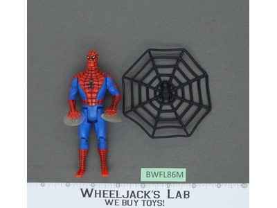 Spiderman Suction Hands Marvel Comics Vintage Action Figure ToyBiz 1990