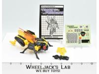Ransack 100% Complete UNUSED Stickers 1985 G1 Transformers Vintage