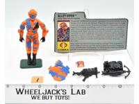 Alley Viper #1 V1 100% Complete 1989 GI Joe Vintage Hasbro Action Figure