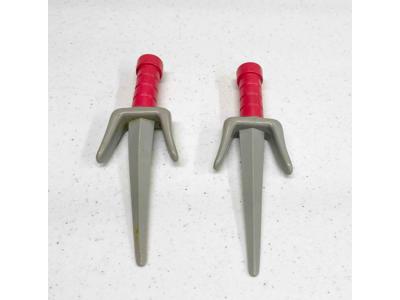 Giant Raphael's Sai Swords Teenage Mutant Ninja Turtles 1989 Playmates Toys