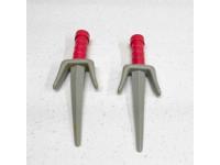 Giant Raphael's Sai Swords Teenage Mutant Ninja Turtles 1989 Playmates Toys