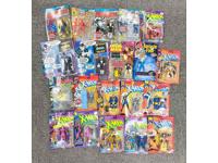 Lot of 20 Marvel Comics Action Figures 1990's Toy Biz New on Card