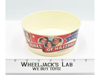 Dukes Of Hazzard Plastic Cereal Bowl 1981 Warner Bros Vintage