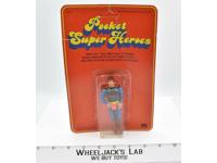 Superman NEW MOSC Pocket Super Heroes 1979 Mego Vintage Action Figure