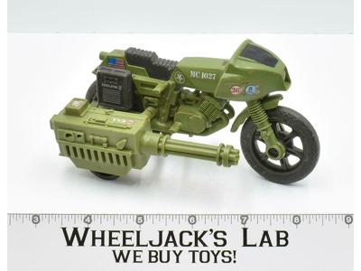 RAM (Rapid Fire Motorcycle) 100% Complete 1982 GI Joe Action Figure Vintage