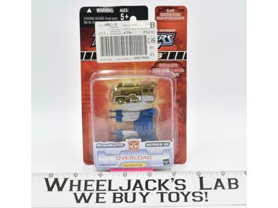 Overload Railbots Transformers Universe Micromasters Series 3 2004 Hasbro MOSC