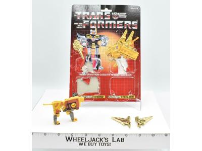 Steeljaw GOLD Complete W/Cardback Hasbro 1985 G1 Transformers Action Figure