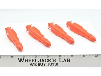 USS Flagg Aircraft Carrier 4 Missiles NO REPRO 1985 GI Joe Vintage