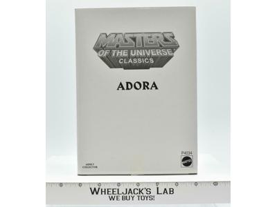 Adora W/Mailer MOSC He-Man Masters of the Universe 2009 MOTUC Mattel Figure