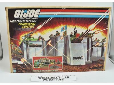 Headquarters Command Center Complete UNBROKEN MIB GI Joe 1983 Hasbro Vintage