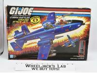 Ground Attack Jet Cobra Rattler COMPLETE W/Box GI Joe 1984 Action Vehicle Hasbro