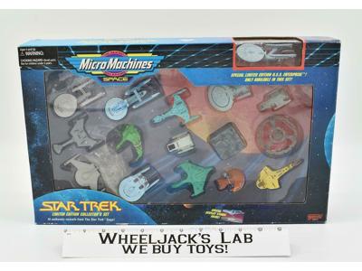 Limited Edition Collector's Set Space W/Box Micro Machines Star Trek 1993 Galoob