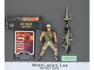 Space Marine Drake Aliens 1992 Kenner Vintage Action Figure w/ Comic