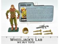 General Hawk V1 1991 GI Joe Action Figure Vintage Hasbro