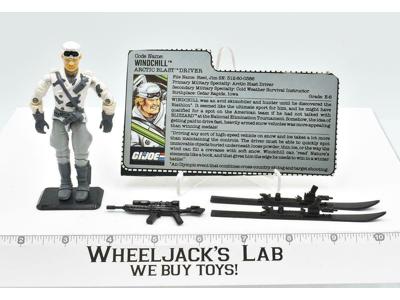 Windchill V1 100% Complete 1989 GI Joe ARAH Vintage Hasbro Action Figure