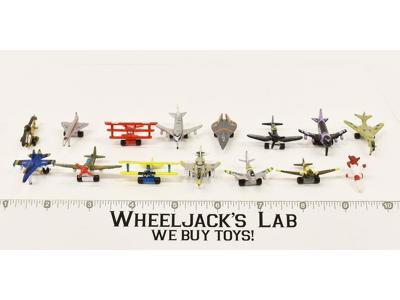 Lot of 15 Airplanes 1987 Vintage Galoob Micro Machines