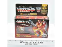 Hot Rodimus C-78 100% Complete Takara Reissue G1 Transformers Action Figure