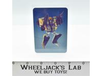 Blitzwing Card 111 Variant Color 1985 G1 Transformers Action Trading Cards