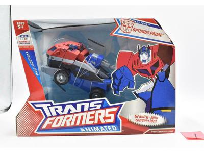 Optimus Prime #1 MISB NEW Transformers Animated Hasbro 2007 Action Figure