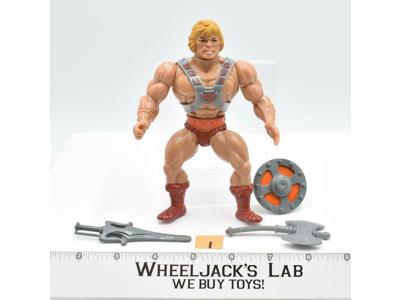 He-Man #1 Complete Soft Head He-Man Masters of the Universe MOTU 1982 Mattel