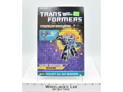 Seawing Cardback 1987 Vintage Hasbro G1 Transformers Action Figure