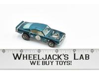 King Kuda Aqua 1969 Redline Hot Wheels Mattel Vintage Redline RL