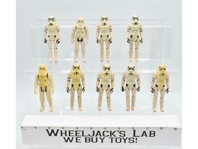 Lot of 9 Imperial Stormtrooper Star Wars 1977 Vintage Kenner Action Figure