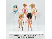 Lot of 5 She-Ra Princess Of Power He-Man MOTU Vintage 1986 Mattel