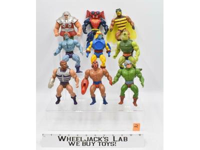 #2 of 3 Lot of 9 He-Man Figure Mattel MOTU Masters of the Universe Action Figure