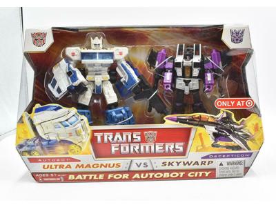 Ultra Magnus Vs Skywarp MISB Transformers Hasbro 2006 Battle For Autobot City