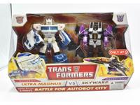Ultra Magnus Vs Skywarp MISB Transformers Hasbro 2006 Battle For Autobot City