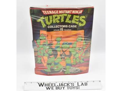 Display Storage Collectors Carry Case TMNT Teenage Mutant Ninja Turtles W /Trays