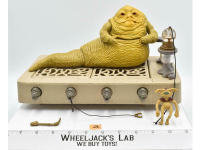 Jabba Throne Room #2 100% Complete Action Figure Playset 1983 ROTJ Star Wars