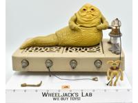 Jabba Throne Room #2 100% Complete Action Figure Playset 1983 ROTJ Star Wars