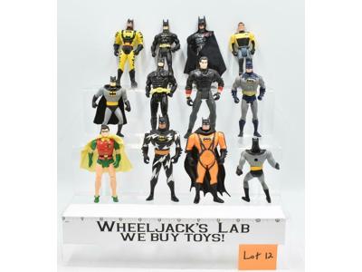 Lot #12 12 Batman DC Comics Superheroes Villains ToyBiz Kenner Action Figures