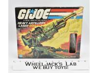 Heavy Artillery Laser HAL MIB GI Joe 1982 Action Figure Vintage Hasbro