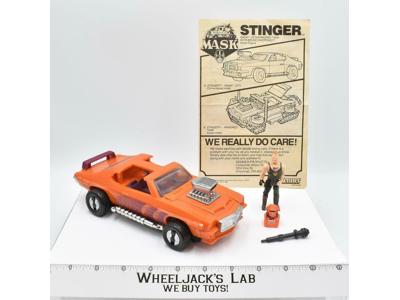 Stinger Series 2 W/Bruno Sheppard 100% Complete 1986 MASK M.A.S.K. Kenner