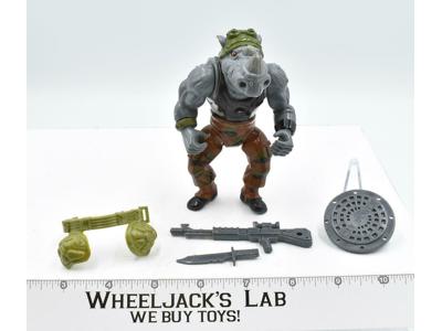 Rocksteady 100% Complete Teenage Mutant Ninja Turtles TMNT 1988 Playmates