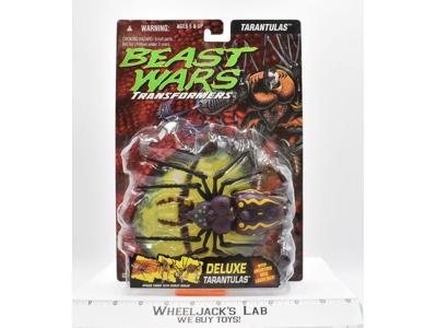Tarantulas Deluxe W/Rock Bubble MOSC 1995 Beast Wars Transformers Action Figure
