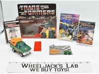 Hoist NEAR MINT FIG NICE BOX Complete 1985 Vintage Hasbro G1 Transformers