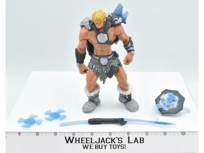 He-Man Ice Armor 200x Masters of the Universe MOTU 2002 Mattel 100% Complete