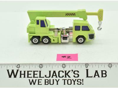 Hook Devastator #2 1985 Hasbro G1 Transformers Action Figure Bulldozer