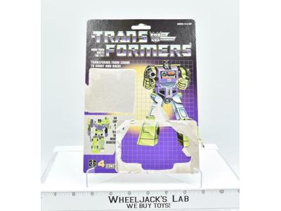 Hook Devastator Cardback Vintage Hasbro 1985 G1 Transformers Action Figure